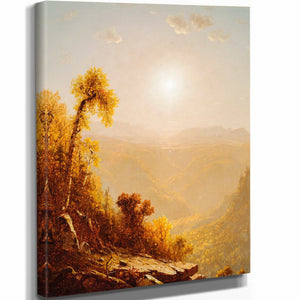 Sanford Robinson Gifford October In The Catskills By Sanford Robinson Gifford