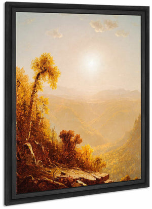 October In The Catskills By Sanford Robinson Gifford