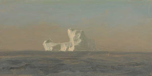 Frederic Edwin Church Off Iceberg Newfoundland By Frederic Edwin Church