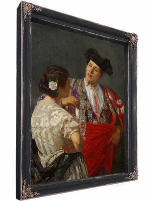 Offering The Panal To The Bullfighter By Mary Cassatt