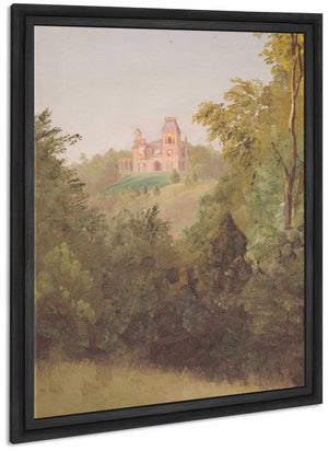 Olana From The Southwest By Frederic Edwin Church