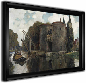 Old Drawbridge Bruges By Alexander Jamieson