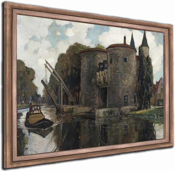 Old Drawbridge Bruges By Alexander Jamieson