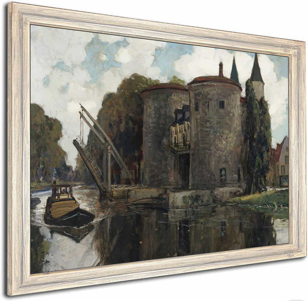 Old Drawbridge Bruges By Alexander Jamieson