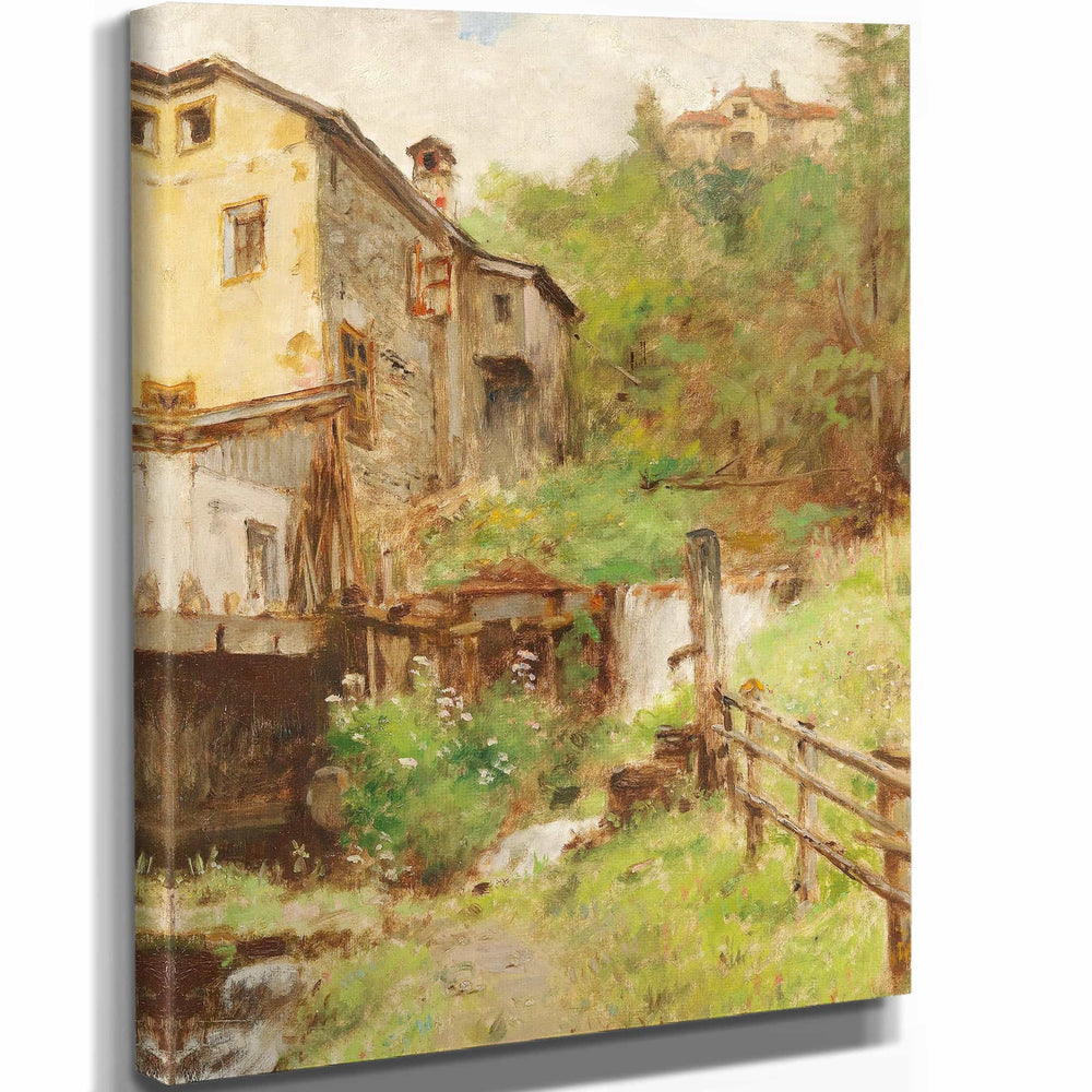 Arthur Von Ferraris Old Mill By Arthur Von Ferraris