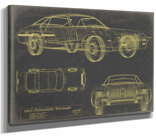 Oldsmobile Toronado1966 Wall Art from Bella Frye.