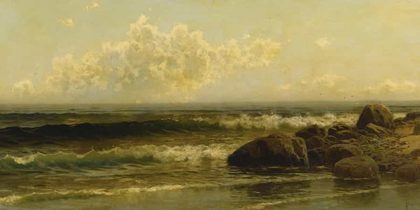 Alfred Thompson Bricher On The Coast By Alfred Thompson Bricher