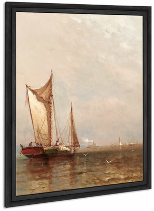 On The Hudson By Arthur Quartley