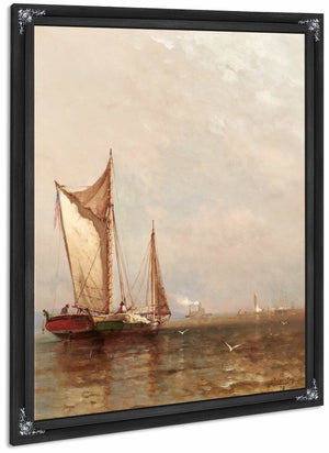 On The Hudson By Arthur Quartley