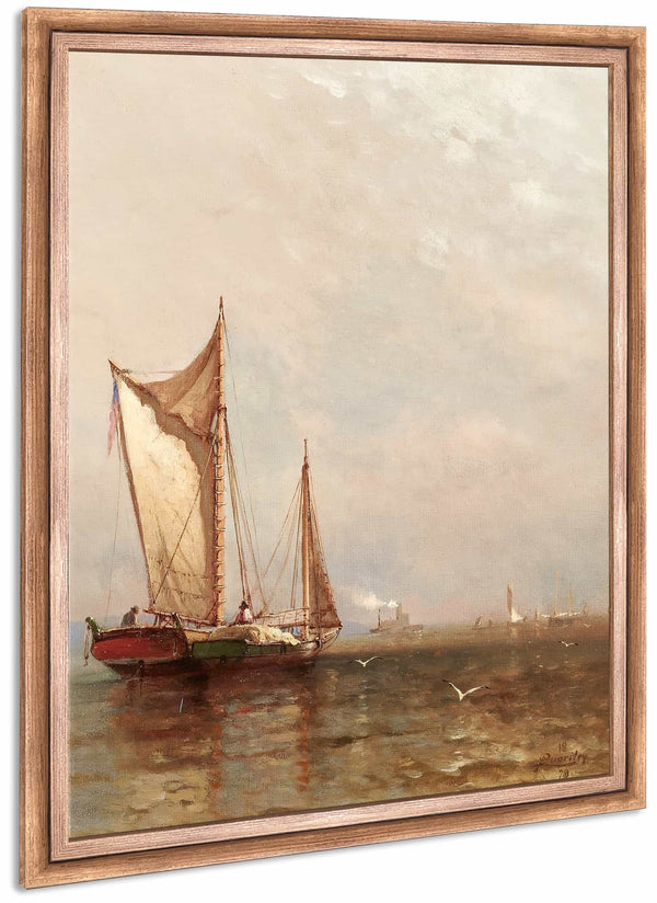 On The Hudson By Arthur Quartley