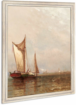 On The Hudson By Arthur Quartley