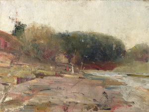 Charles Conder On The River Yarra Near Heidelberg Victoria By Charles Conder