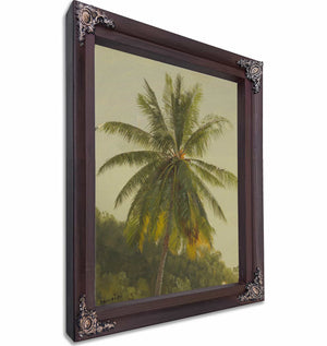 Palm Trees West Indies By Frederic Edwin Church