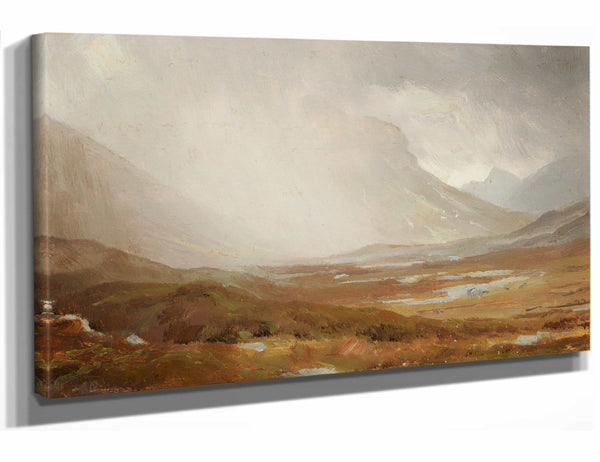 William Trost Richards Passing Storm Isle Of Skye Scotland By William Trost Richards