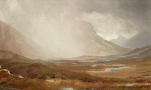 William Trost Richards Passing Storm Isle Of Skye Scotland By William Trost Richards