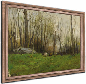 Pasture In The Bronx New York By Charles Paul Gruppe