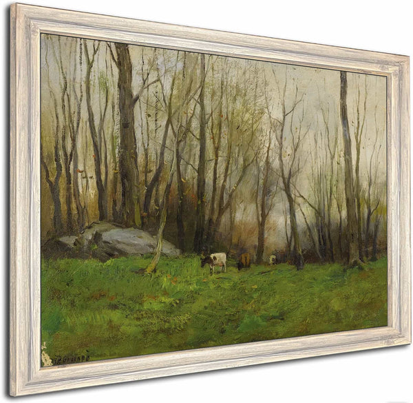 Pasture In The Bronx New York By Charles Paul Gruppe