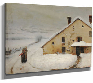 Paysage Effet De Neige By Augustin Chenu