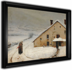 Paysage Effet De Neige By Augustin Chenu