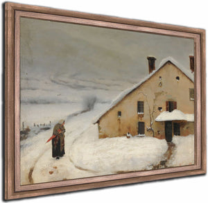 Paysage Effet De Neige By Augustin Chenu