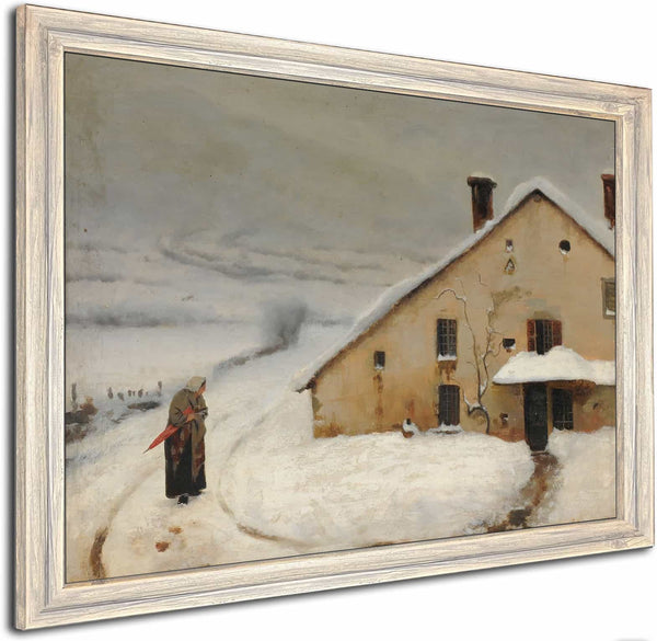 Paysage Effet De Neige By Augustin Chenu