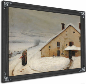 Paysage Effet De Neige By Augustin Chenu