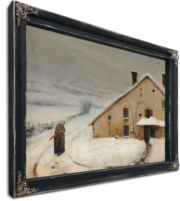 Paysage Effet De Neige By Augustin Chenu