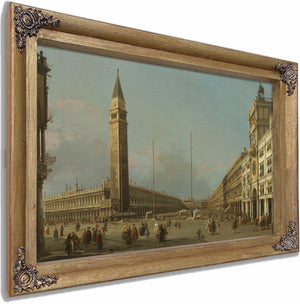 Piazza San Marco Looking South And West By Canaletto