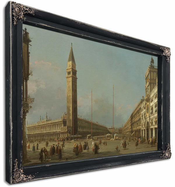 Piazza San Marco Looking South And West By Canaletto