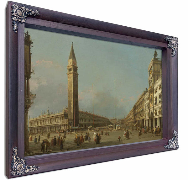 Piazza San Marco Looking South And West By Canaletto