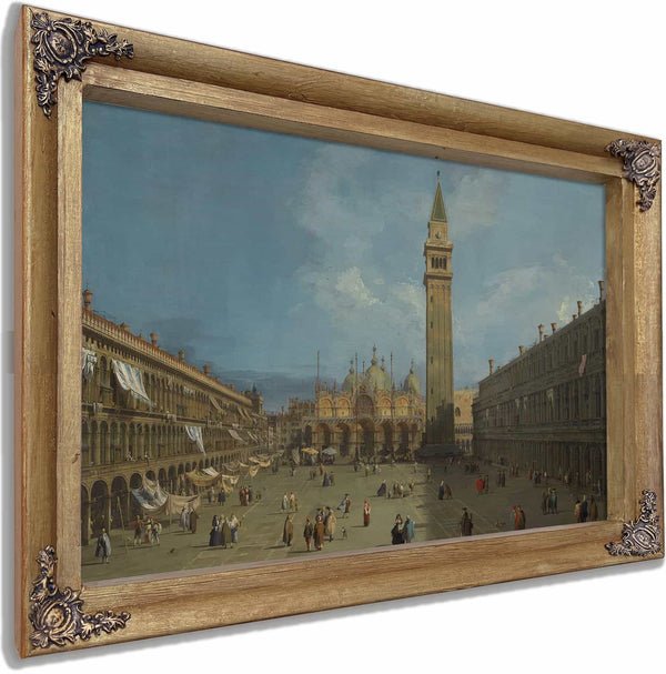 Piazza San Marco By Canaletto