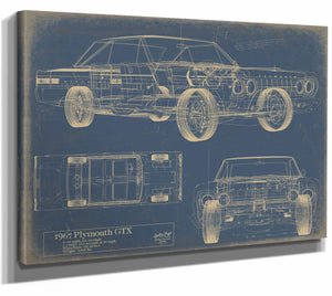 Plymouth Gtx 1967 Wall Art from Bella Frye.