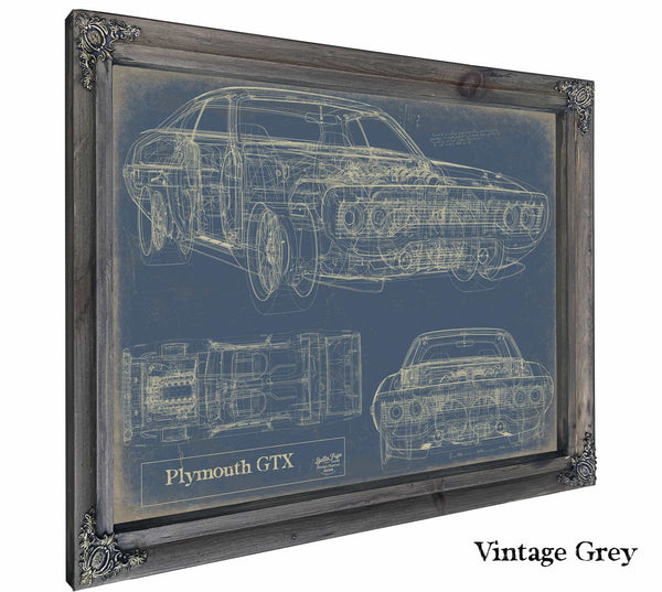 Plymouth Gtx Wall Art from Bella Frye.