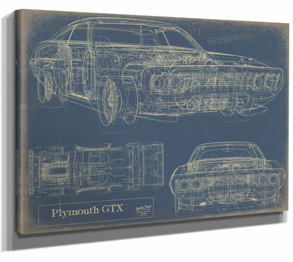 Plymouth Gtx Wall Art from Bella Frye.