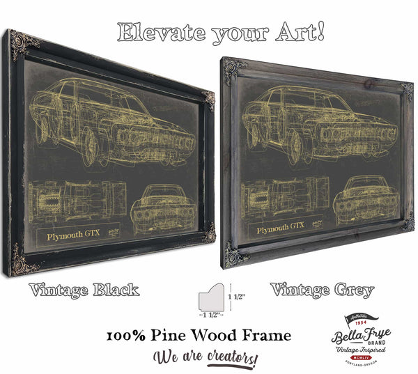 Plymouth Gtx Wall Art from Bella Frye.