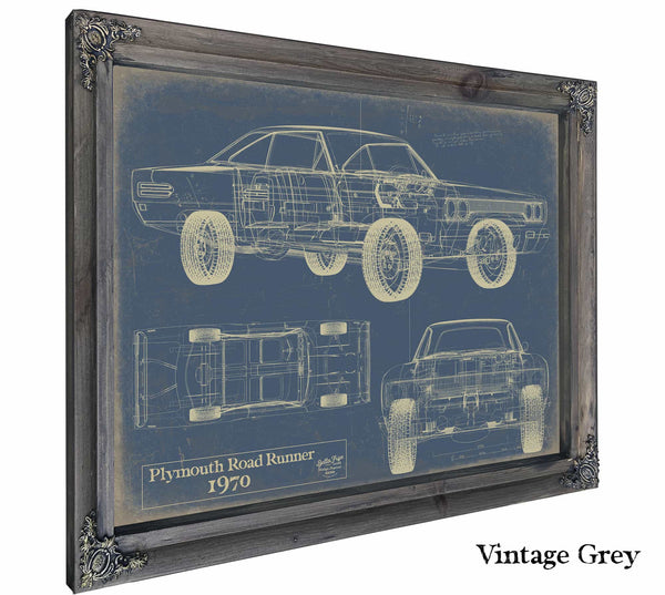 Plymouth Road Runner 1970 Wall Art from Bella Frye.