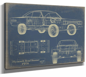 Plymouth Road Runner 1970 Wall Art from Bella Frye.