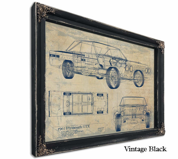 Plymouth Gtx1967 Wall Art from Bella Frye.