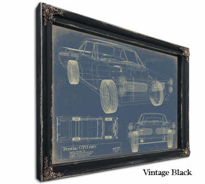 Pontiac Gto 1967 Wall Art from Bella Frye.