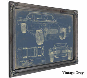 Pontiac Gto 1967 Wall Art from Bella Frye.