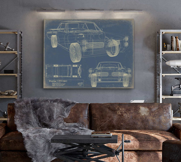 Pontiac Gto1967 Wall Art from Bella Frye.