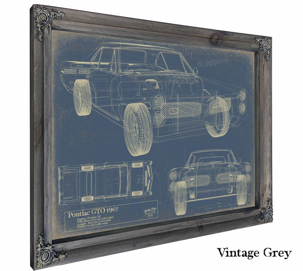 Pontiac Gto1967 Wall Art from Bella Frye.