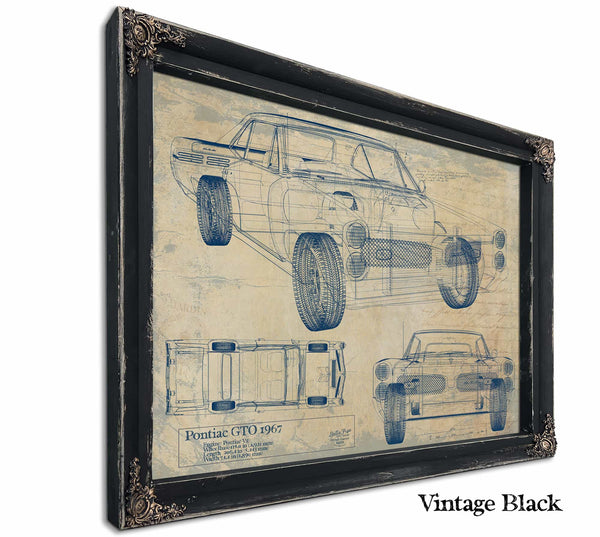 Pontiac Gto1967 Wall Art from Bella Frye.