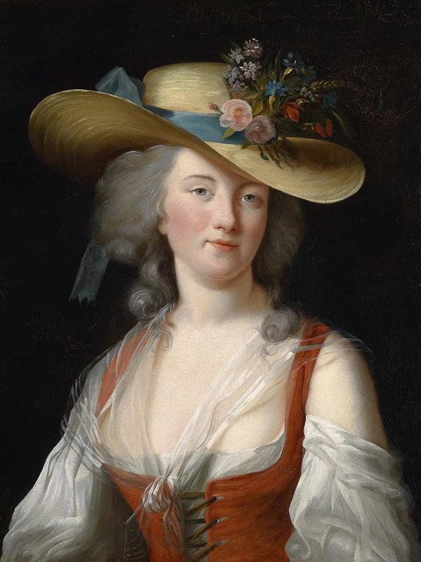 Elisabeth Portrait Anne Catherine Le Preudhomme De Chatenoy Comtesse Der Verdun By Elisabeth