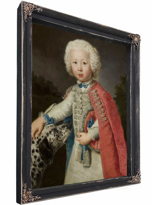 Portrait Of A Boy By Antoine Pesne