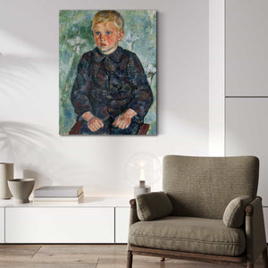 Birger Simonsson Portrait Of A Boy By Birger Simonsson