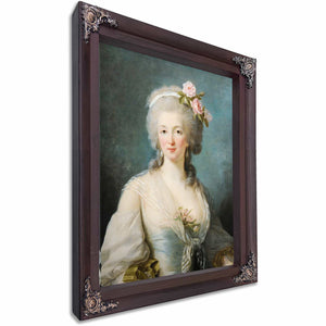 Portrait Of A Lady Said Portrait Of Jeanne De Valois Comtesse De La Motte By Elisab