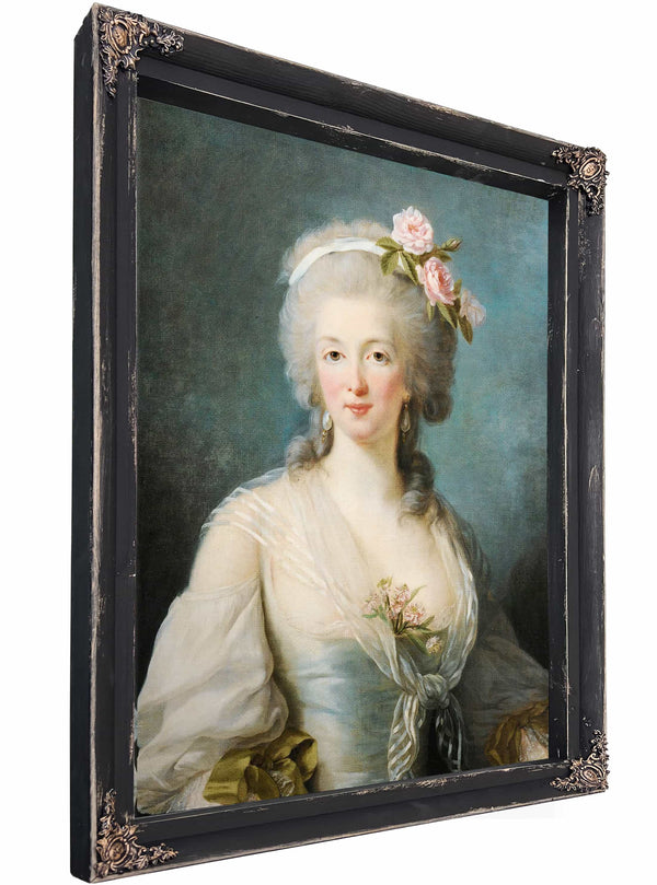 Portrait Of A Lady Said Portrait Of Jeanne De Valois Comtesse De La Motte By Elisab