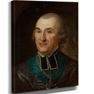 Mateusz Tokarski 11" x 14" / Stretched Canvas Wrap Portrait Of Adam Krasinski Bishop Of Kamyanets By Mateusz Tokarski