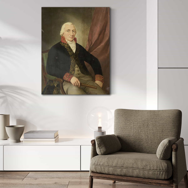 Ad Portrait Of Albertus Henricus Wiese Governor General Of The Dutch East Indies By Ad